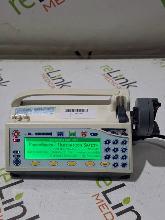 Smiths Medical Medfusion 3500 Version 5 Syringe Infusion Pump