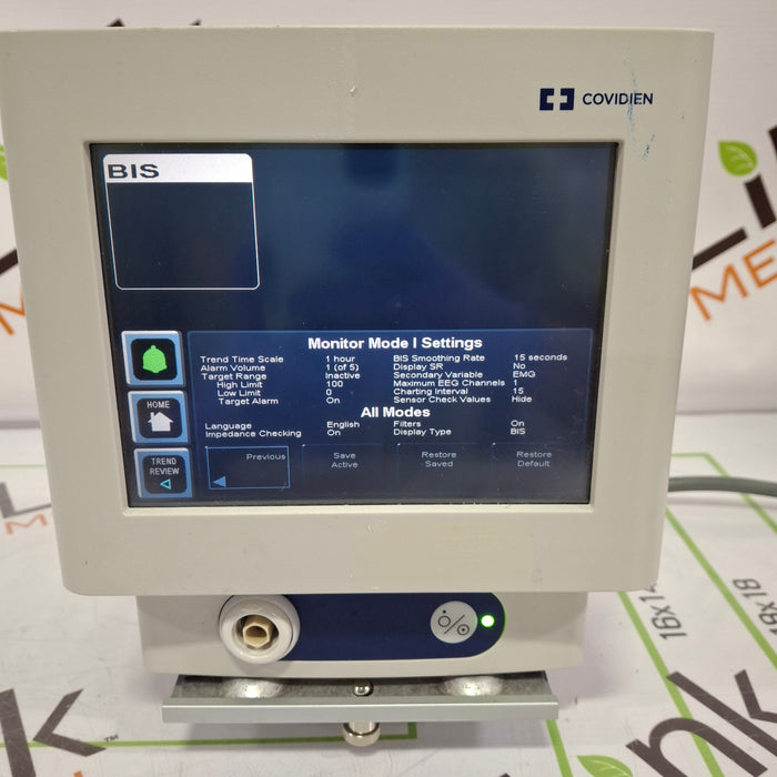 Covidien BIS Monitoring System Bispectral Index Monitor
