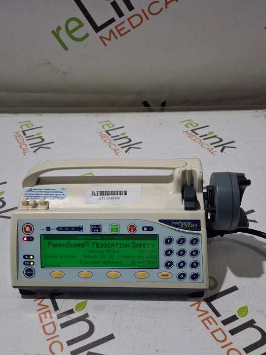 Smiths Medical Medfusion 3500 Version 5 Syringe Infusion Pump