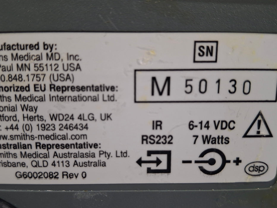 Smiths Medical Medfusion 3500 Version 4 Syringe Infusion Pump