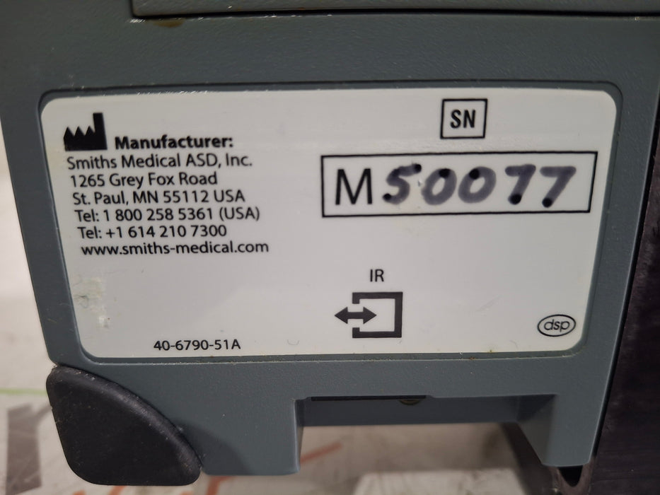 Smiths Medical Medfusion 3500 Version 4 Syringe Infusion Pump