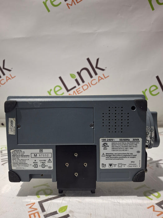 Smiths Medical Medfusion 3500 Version 5 Syringe Infusion Pump