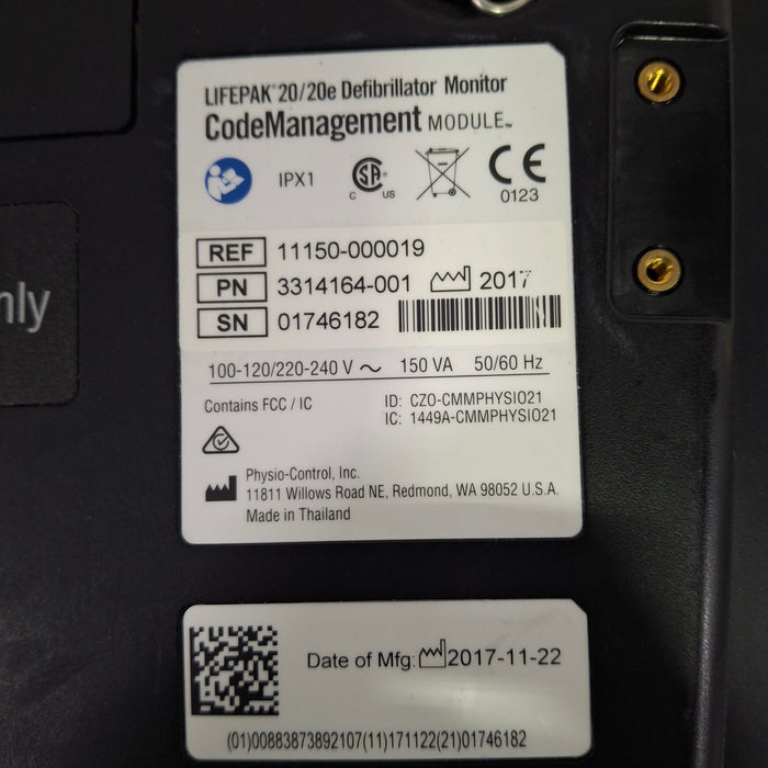 Physio-Control LifePak 20e Defibrillator