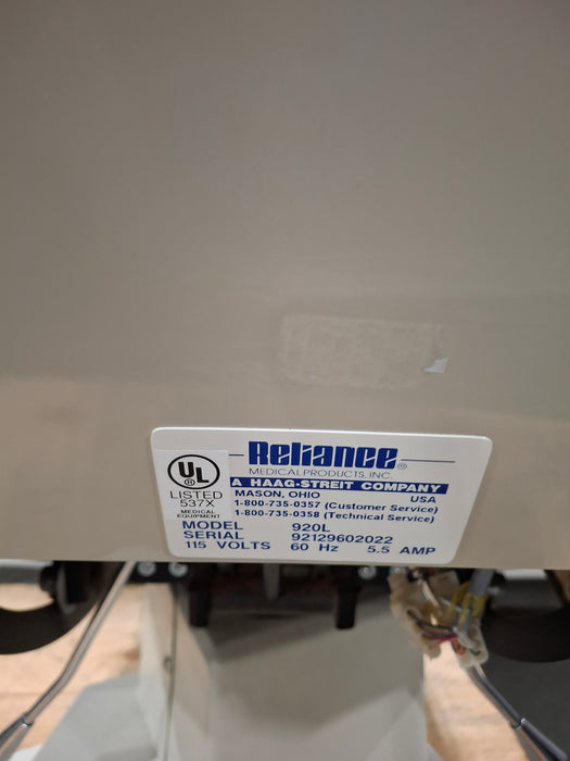 Reliance Medical Products, Inc. 920L Exam Chair