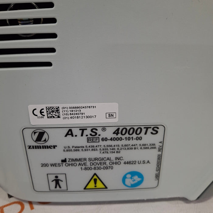 Zimmer ATS 4000TS Tourniquet