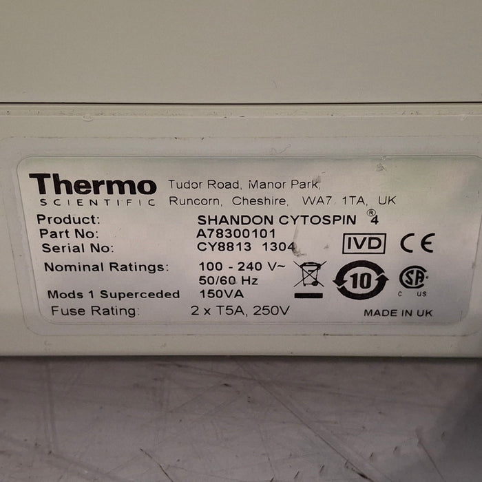 Thermo Shandon CytoSpin 4 Cytocentrifuge