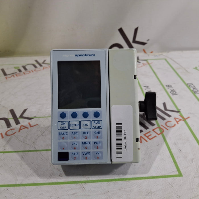 Baxter Sigma Spectrum w/Non Wireless or No Battery Infusion Pump