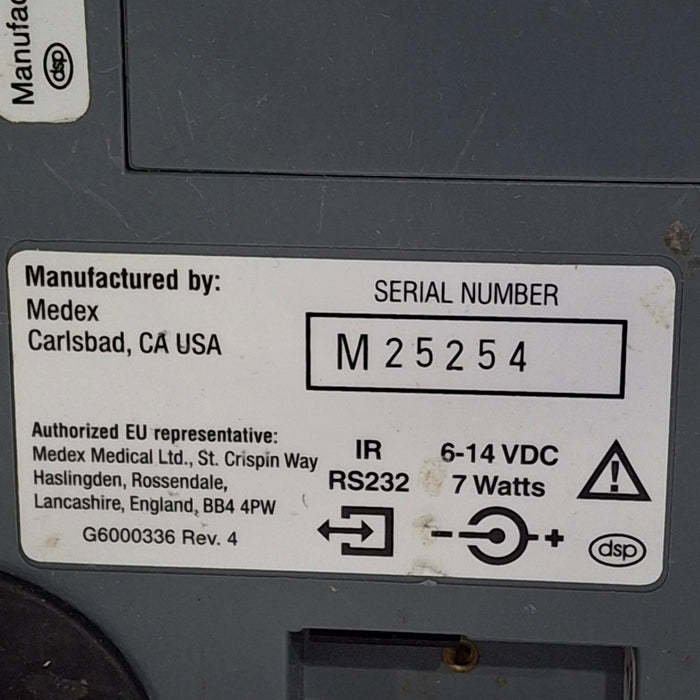 Smiths Medical Medfusion 3500 Version 3 Syringe Infusion Pump