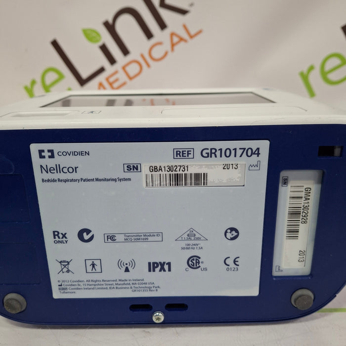 Covidien GR101704 Bedside Respiratory Patient Monitoring System