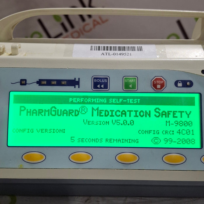 Smiths Medical Medfusion 3500 Version 5 Syringe Infusion Pump