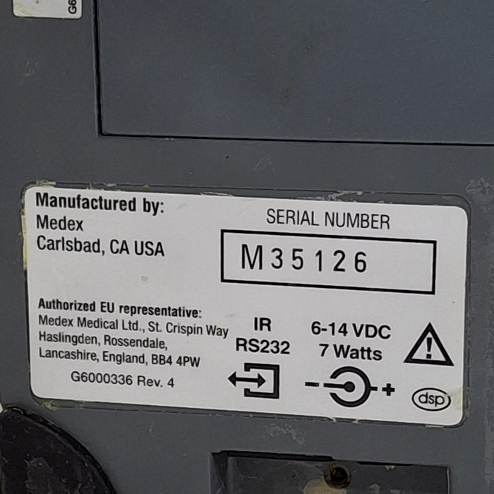 Smiths Medical Medfusion 3500 Version 3 Syringe Infusion Pump