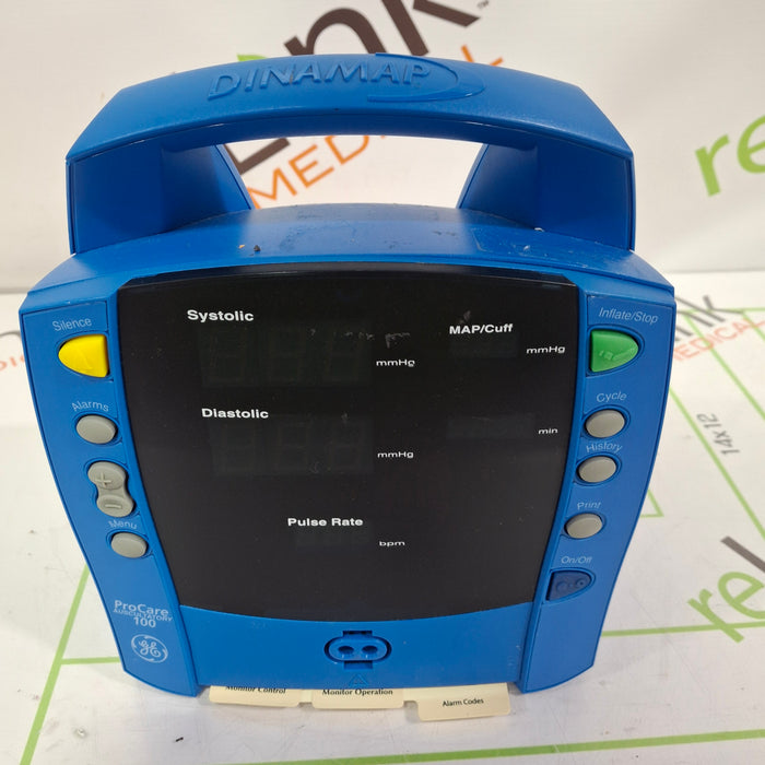 GE Healthcare Dinamap ProCare 100 Vital Signs Monitor