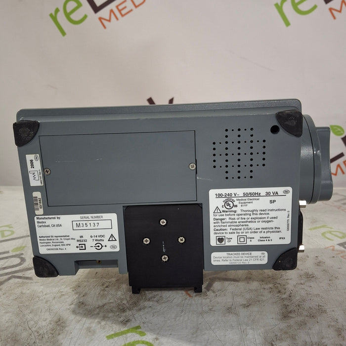 Smiths Medical Medfusion 3500 Version 3 Syringe Infusion Pump