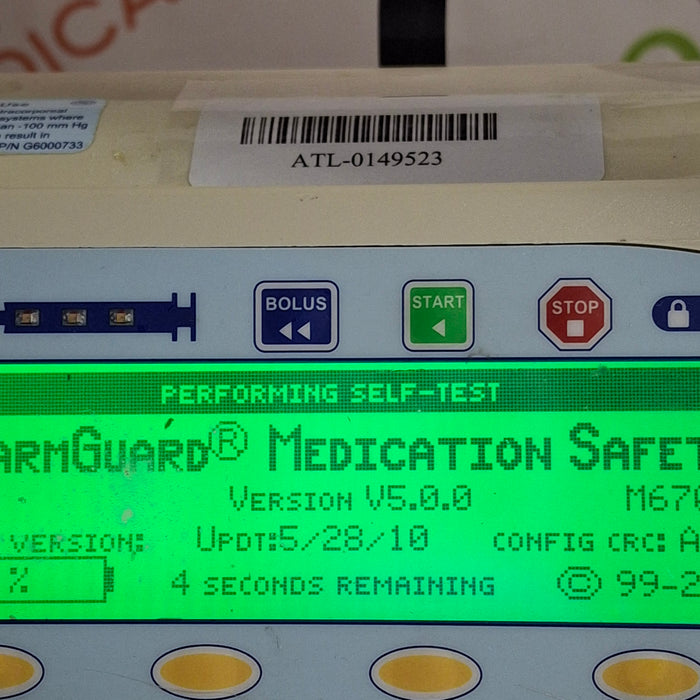 Smiths Medical Medfusion 3500 Version 5 Syringe Infusion Pump
