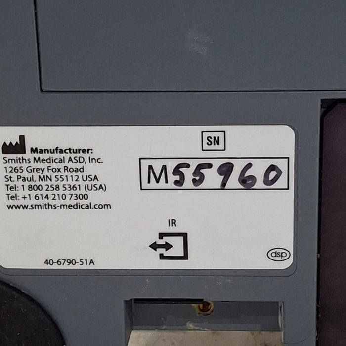 Smiths Medical Medfusion 3500 Version 3 Syringe Infusion Pump