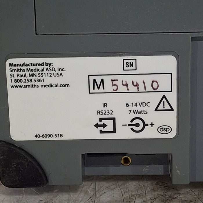 Smiths Medical Medfusion 3500 Version 3 Syringe Infusion Pump