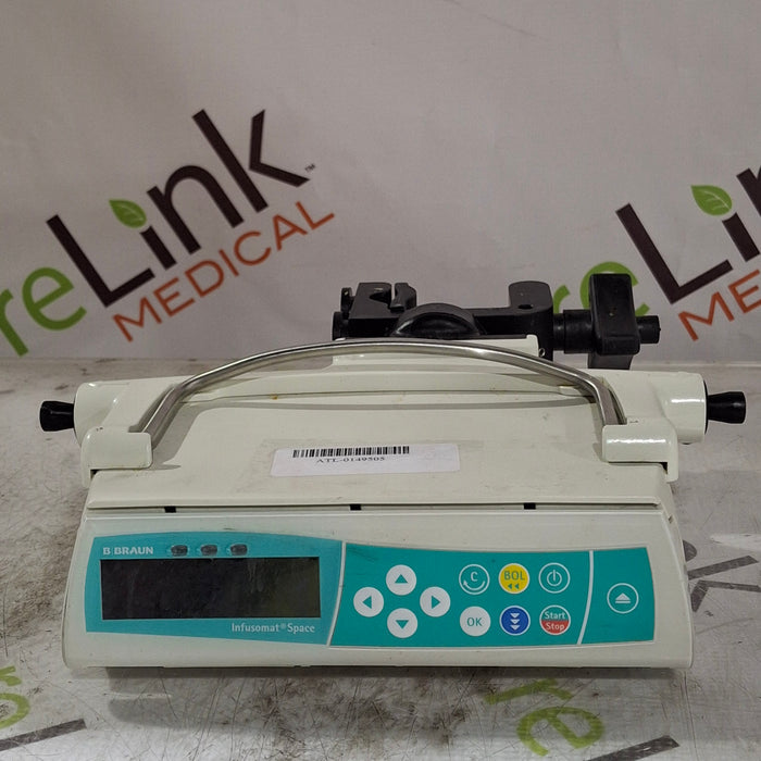 B. Braun Infusomat Space w/Pole Clamp Infusion Pump