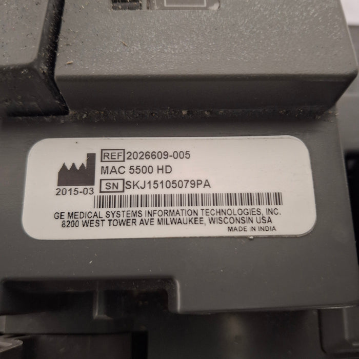 GE Healthcare MAC 5500 HD ECG with CAM Module