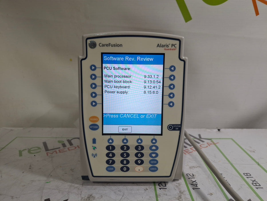 CareFusion Alaris 8015 Large Screen POC Infusion Pump