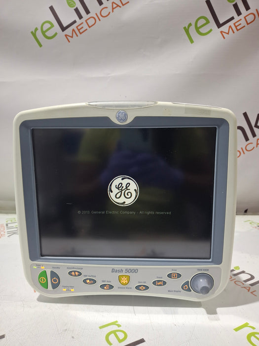 GE Healthcare Dash 5000 - GE/Nellcor SpO2 Patient Monitor