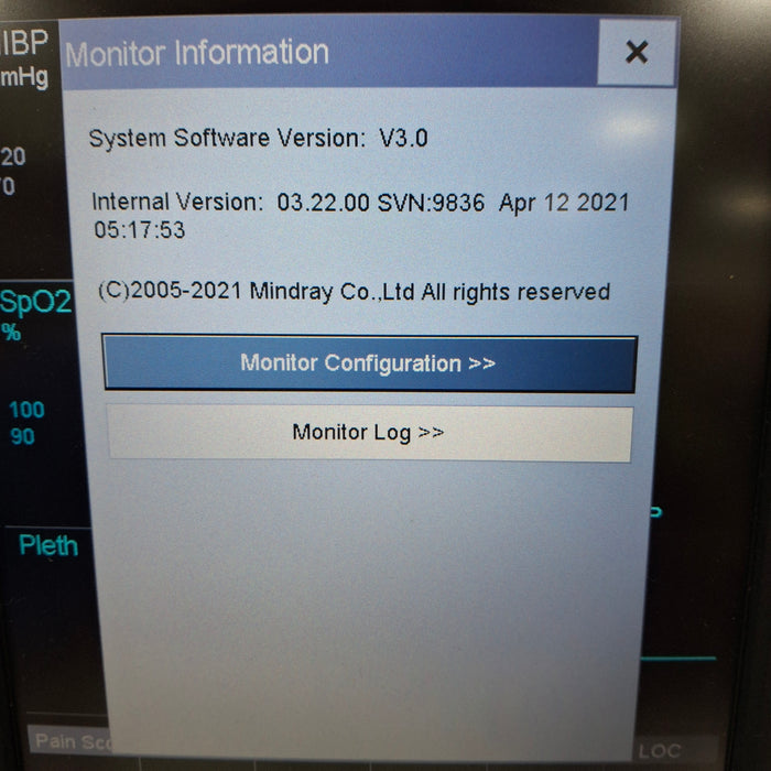 Mindray Accutorr 7 Vital Signs Monitor