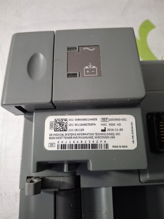 GE Healthcare MAC 5500 HD ECG with CAM Module