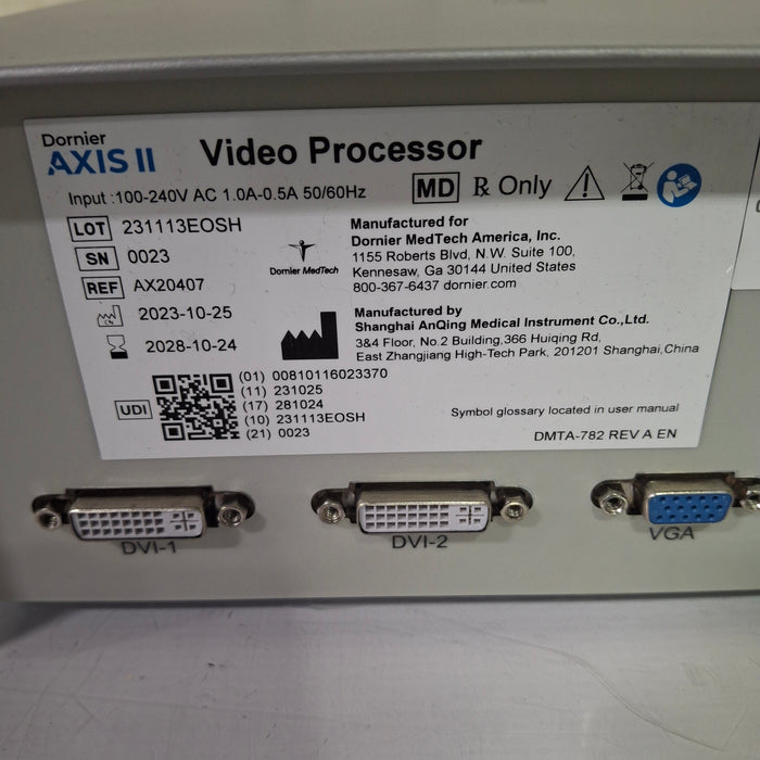 Dornier Medical Systems AXIS II Video Processor