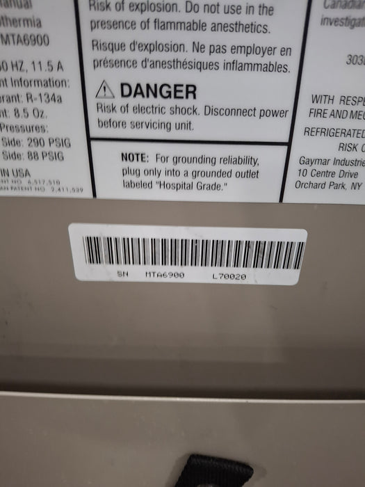 Gaymar Medi-Therm III MTA6900 Hyper/Hypothermia Machine