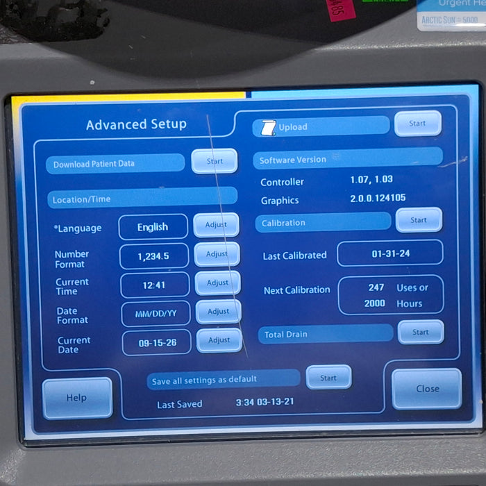 Medivance Arctic Sun 5000 Temperature Management System