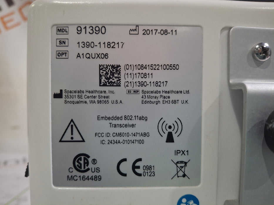 Spacelabs Healthcare 91390 - QUBE Patient Monitor