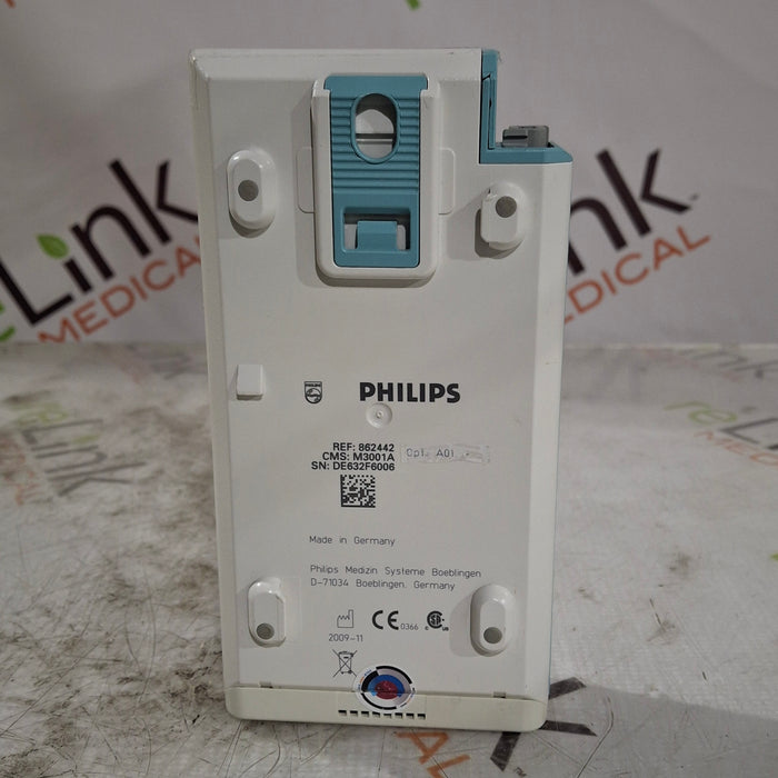 Philips M3001A-A01 Fast SpO2, NIBP, ECG MMS Module