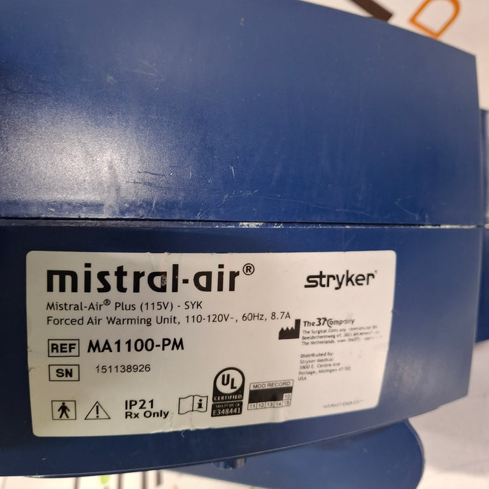 Stryker Mistral-Air Forced Air Warming System