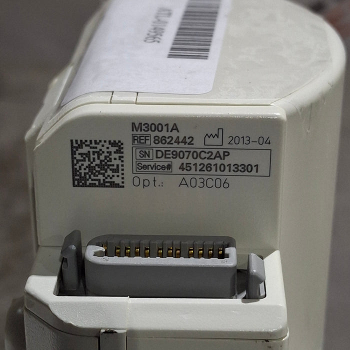 Philips M3001A-A03C06 Masimo SpO2, NIBP, ECG, Temp, IBP MMS Module