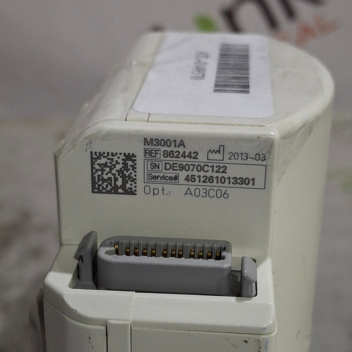 Philips M3001A-A03C06 Masimo SpO2, NIBP, ECG, Temp, IBP MMS Module