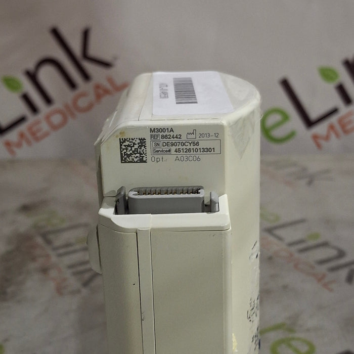 Philips M3001A-A03C06 Masimo SpO2, NIBP, ECG, Temp, IBP MMS Module