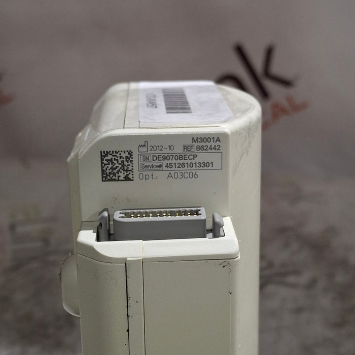 Philips M3001A-A03C06 Masimo SpO2, NIBP, ECG, Temp, IBP MMS Module
