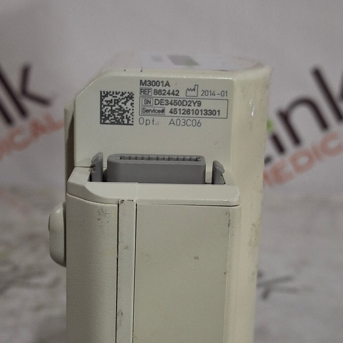 Philips M3001A-A03C06 Masimo SpO2, NIBP, ECG, Temp, IBP MMS Module