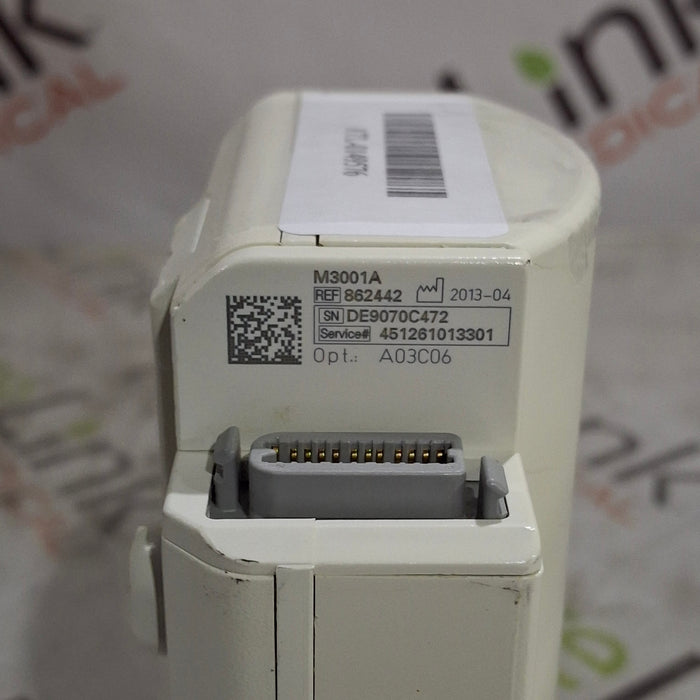 Philips M3001A-A03C06 Masimo SpO2, NIBP, ECG, Temp, IBP MMS Module