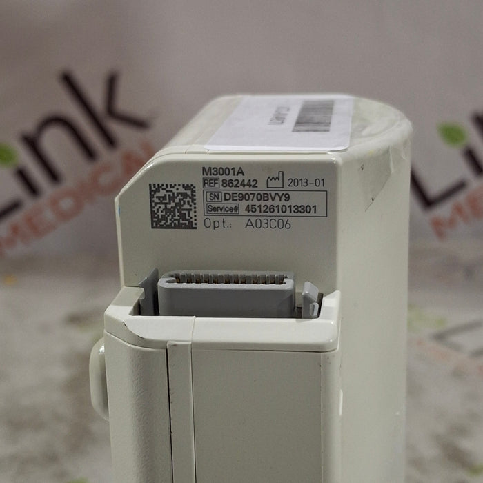 Philips M3001A-A03C06 Masimo SpO2, NIBP, ECG, Temp, IBP MMS Module
