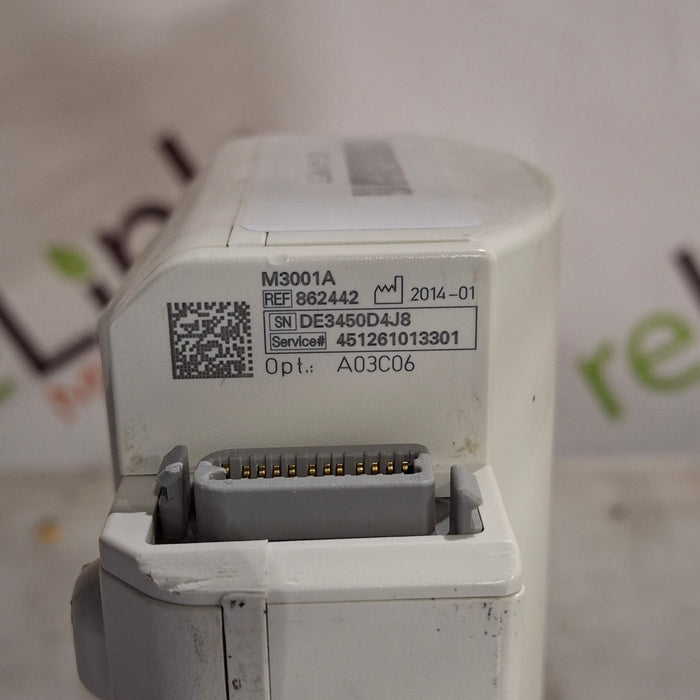 Philips M3001A-A03C06 Masimo SpO2, NIBP, ECG, Temp, IBP MMS Module