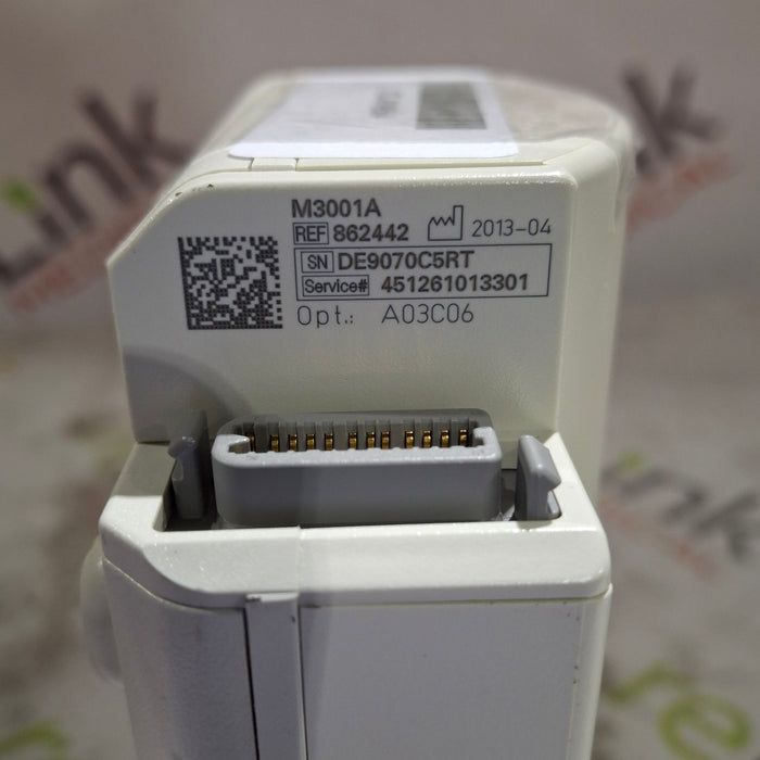 Philips M3001A-A03C06 Masimo SpO2, NIBP, ECG, Temp, IBP MMS Module