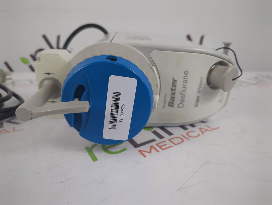 Draeger Medical D-Vapor Desflurane Vaporizer