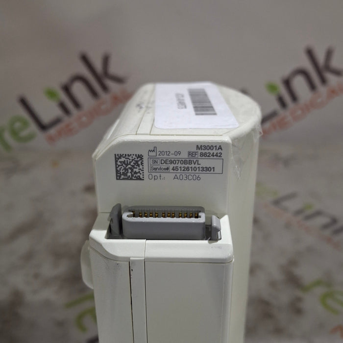 Philips M3001A-A03C06 Masimo SpO2, NIBP, ECG, Temp, IBP MMS Module