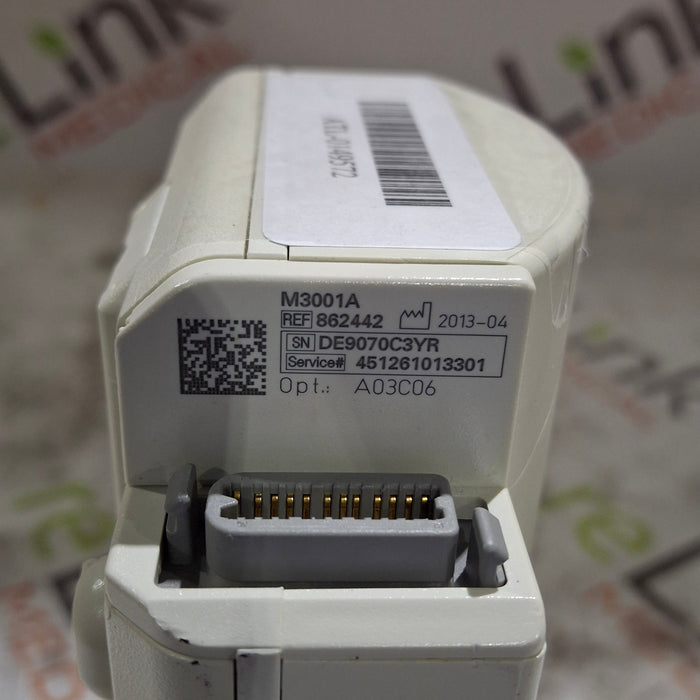 Philips M3001A-A03C06 Masimo SpO2, NIBP, ECG, Temp, IBP MMS Module