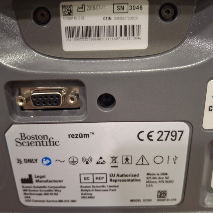 Boston Scientific NxTHERA Rezum Water Vapor Therapy