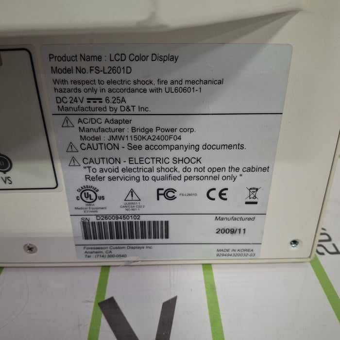 Foreseeson Custom Displays FS-L2601D 26" LCD Color Display