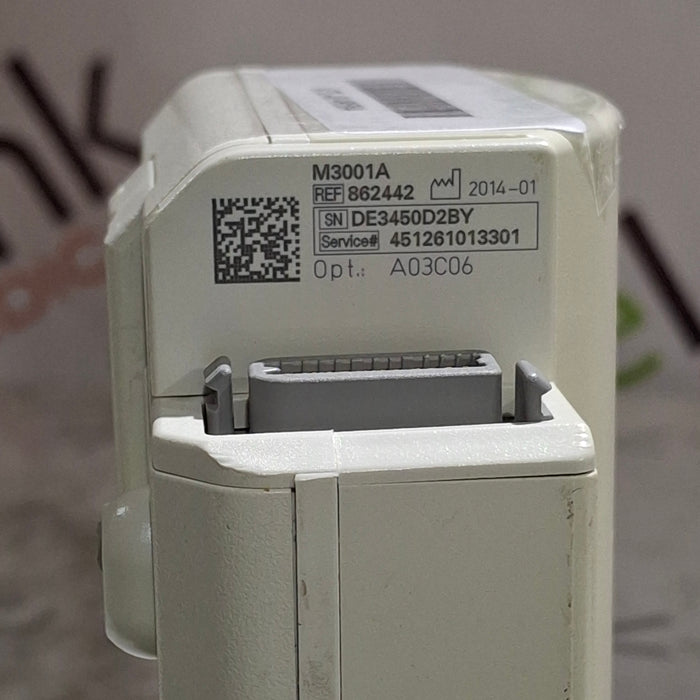 Philips M3001A-A03C06 Masimo SpO2, NIBP, ECG, Temp, IBP MMS Module
