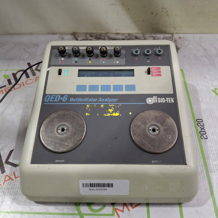 Bio-Tek Instruments QED-6 Defib Analyzer