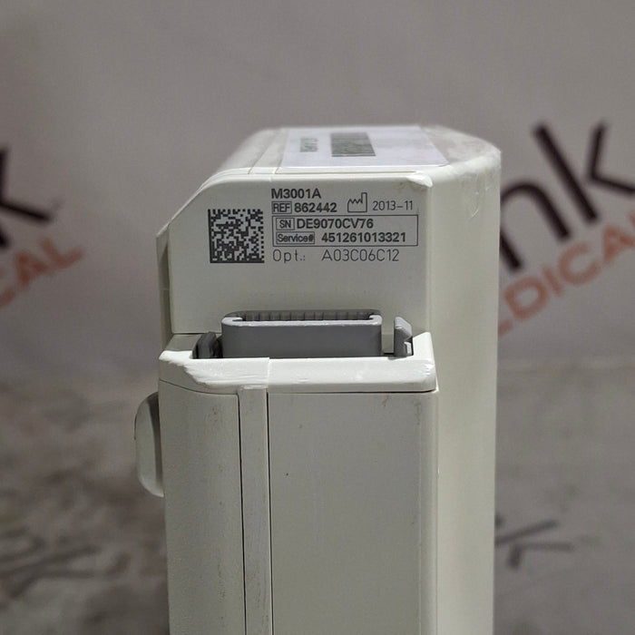 Philips M3001A-A03C06C12 Masimo SpO2, NIBP, 12 lead ECG, Temp, IBP MMS Module