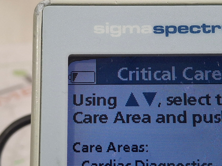 Baxter Sigma Spectrum with A/B/G/N Battery Infusion Pump